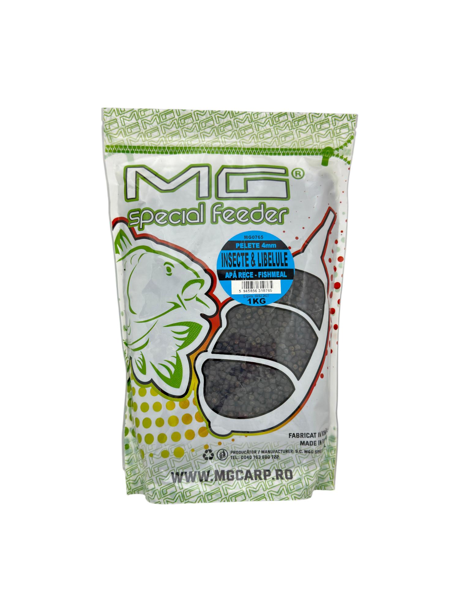 Pelete 4mm Apă Rece Insecte & Libelule 1kg MG0765