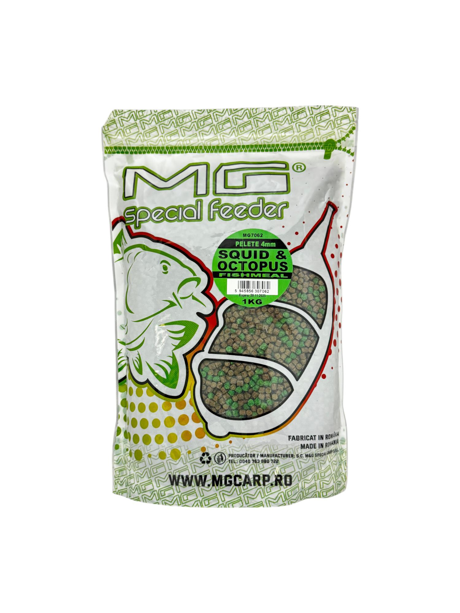 Pelete 4mm Squid & Octopus 1kg MG7062