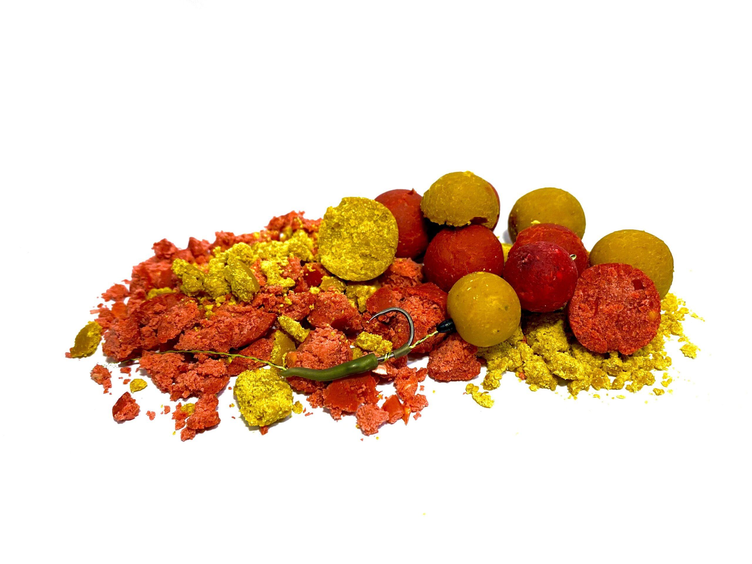 Boilies Semisolubil Capsună 5kg 20mm MG1060 - imagine 2