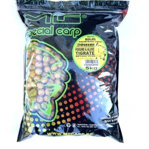 Boilies Semisolubil Porumb & Alune Tigrate 5kg 20mm MG5762