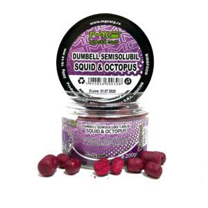 Dumbell Semisolubil cârlig Squid & Octopus MG0308