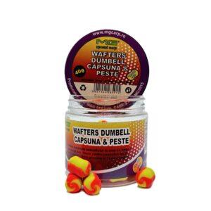 Wafters Dumbell Capsună & Pește 10mm MG5915